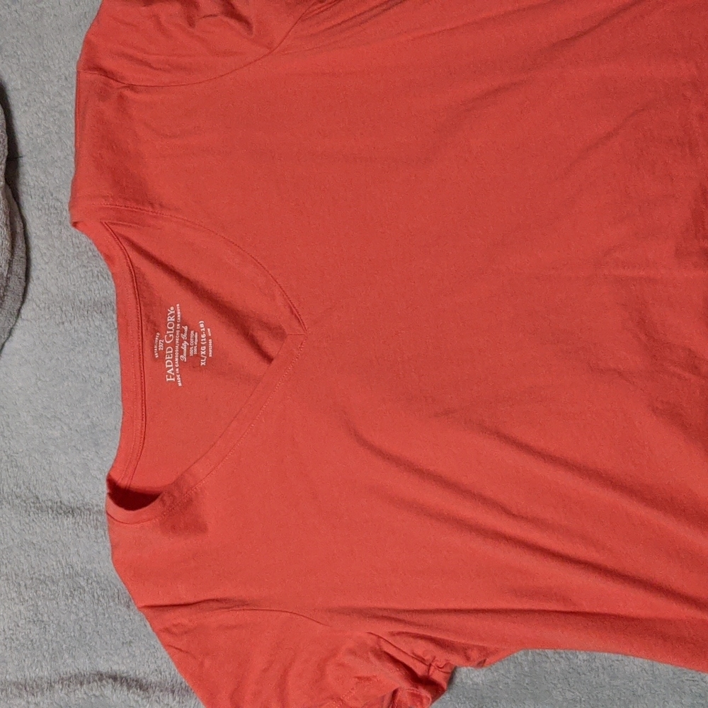 Women's top, Faded Glory, salmon colored, size XL